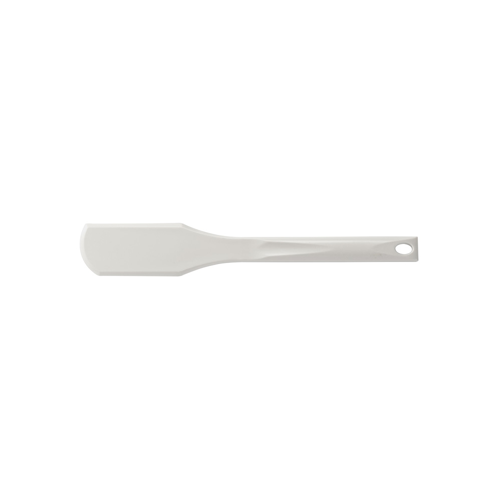 Rigid one-piece spatula