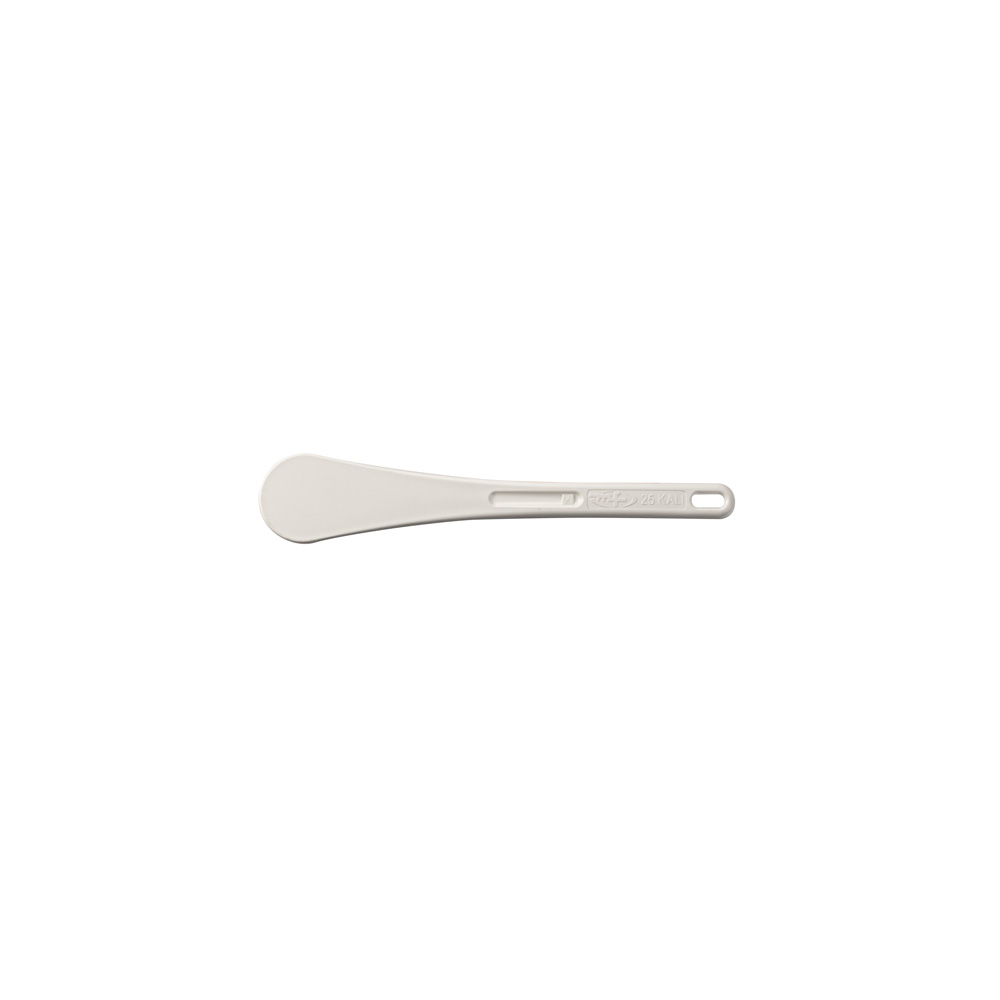 Rigid one-piece spatula resistant up to 220°C