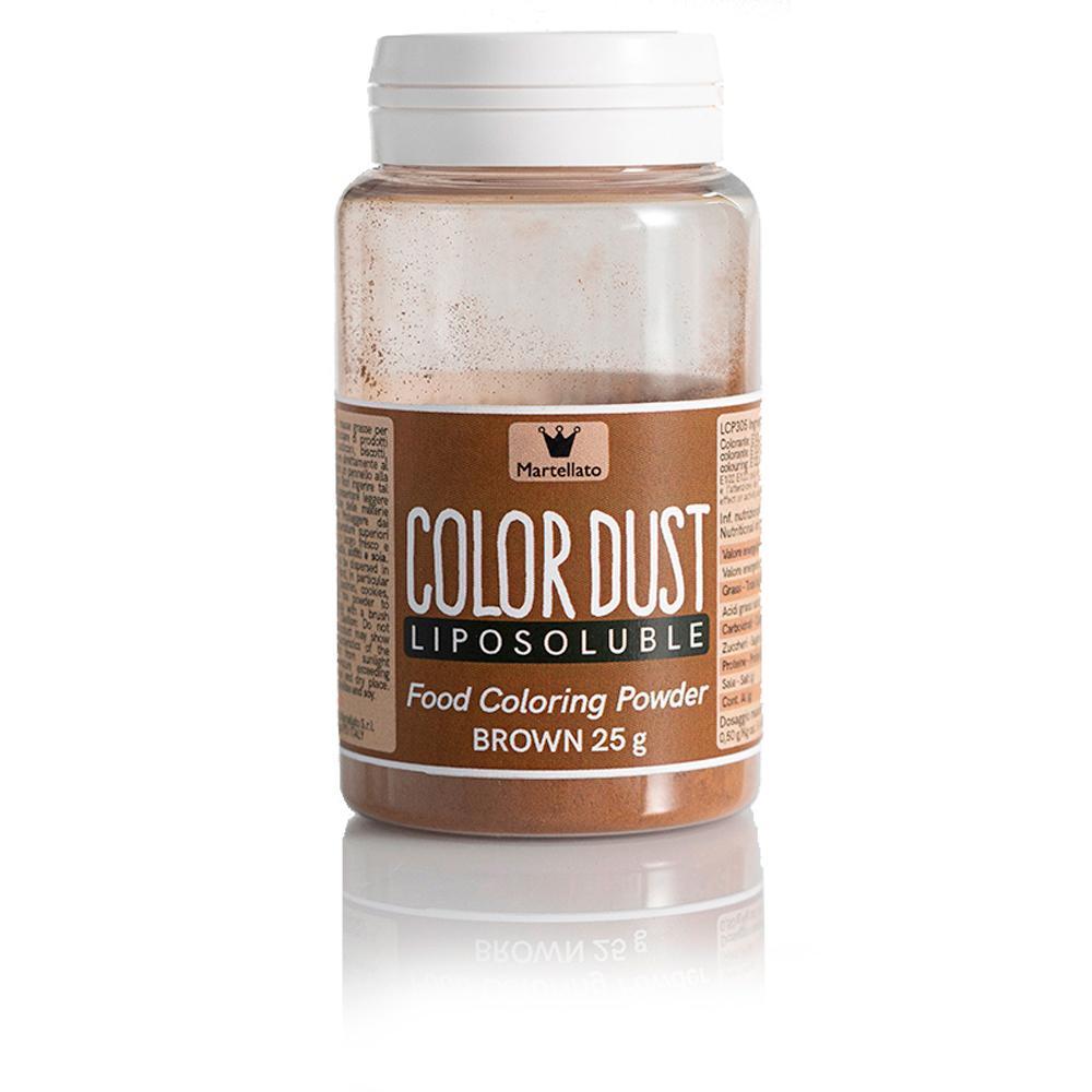 Color Dust Liposolubile - Marrone