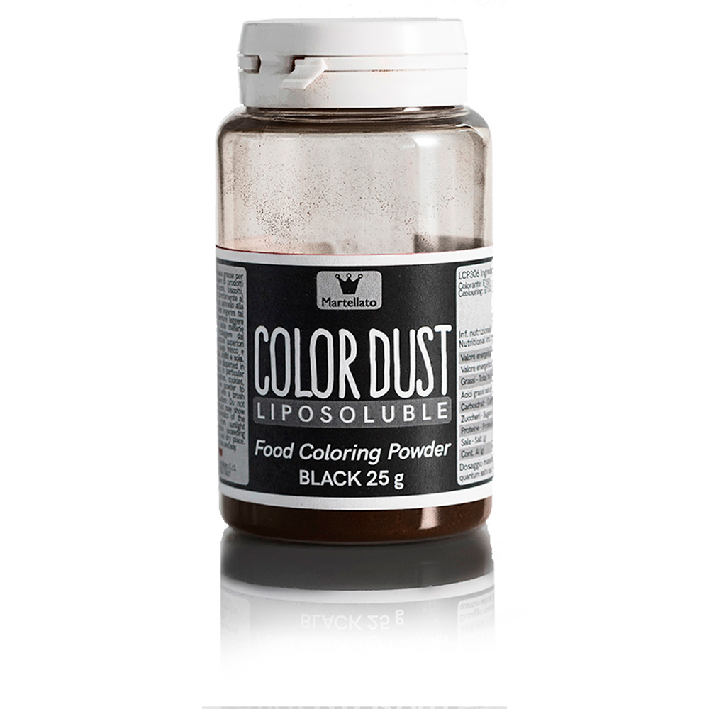 Color Dust Liposolubile - Nero